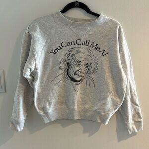Ashley Williams ‘you can call me Al’ Albert Einstein crewneck